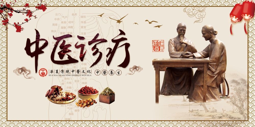 中药养生保健针灸理疗医院药房中医文化宣传挂画海报展板素材