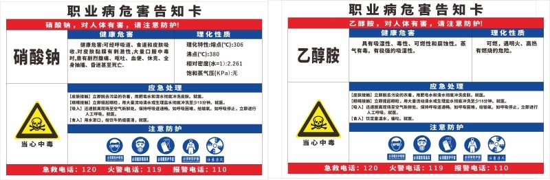 职业危害告知卡174