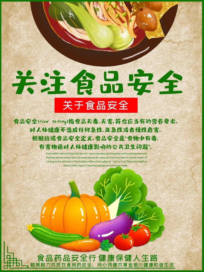 食品安全知识宣传海报22