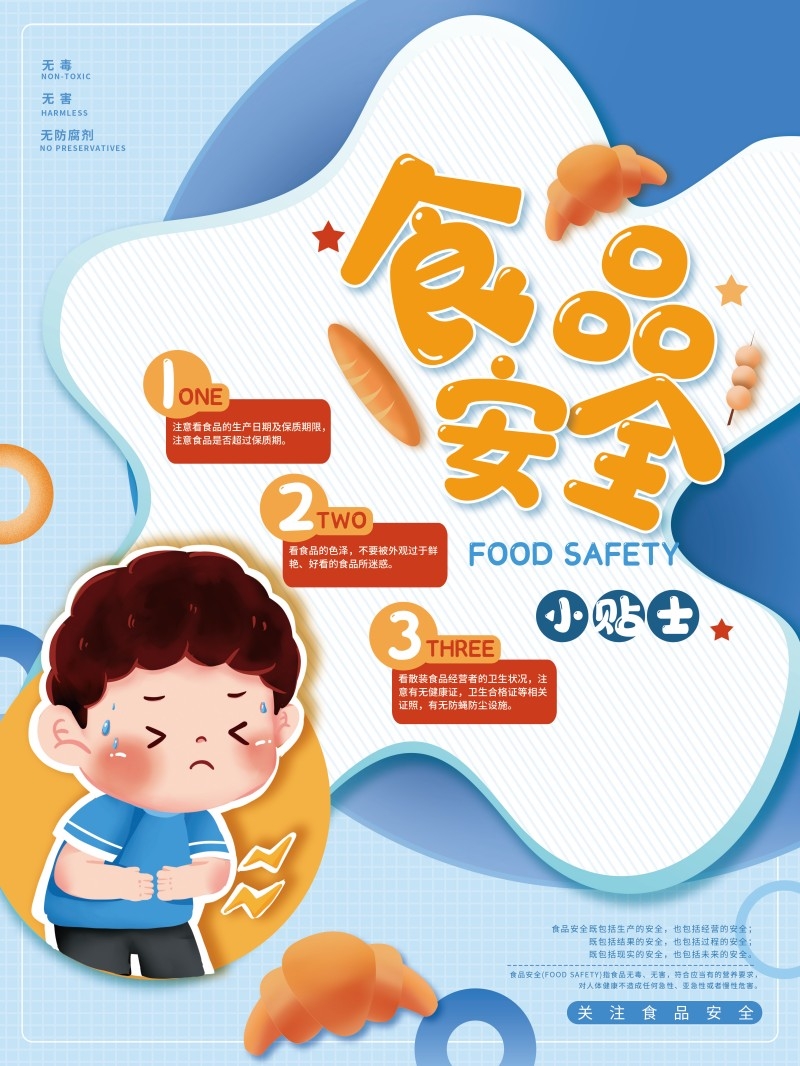 食品安全知识宣传海报2