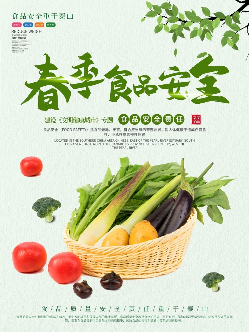 食品安全知识宣传海报48