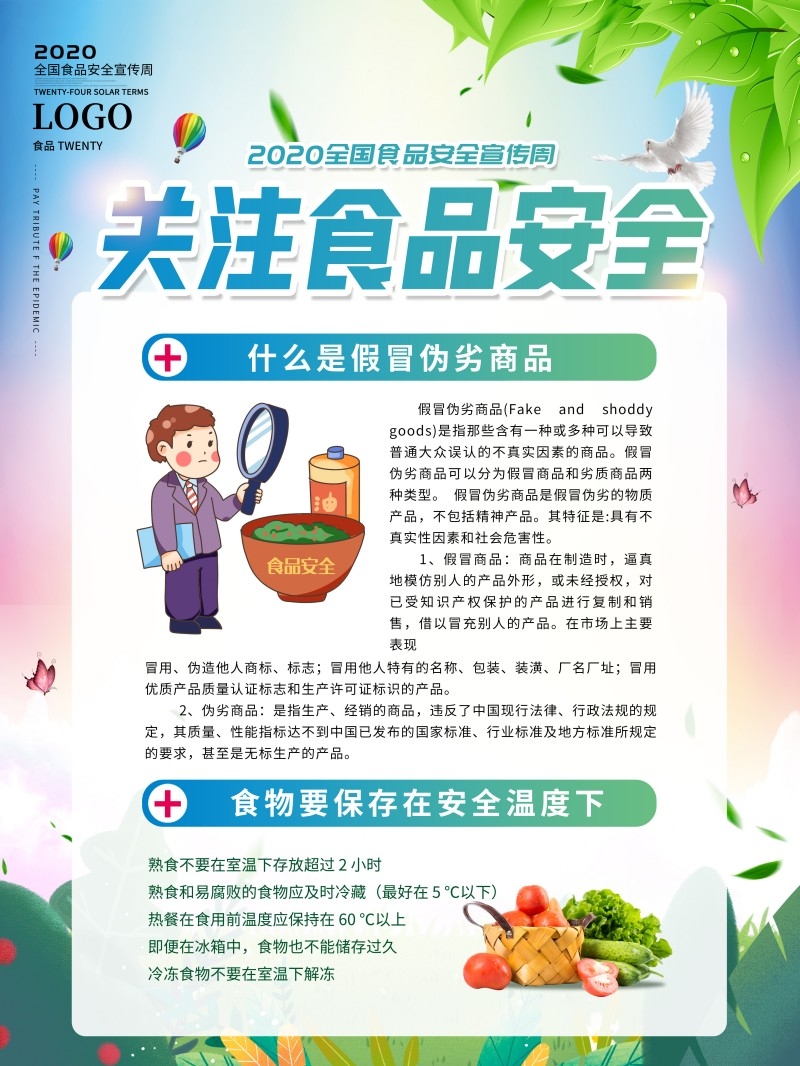 食品安全知识宣传海报12