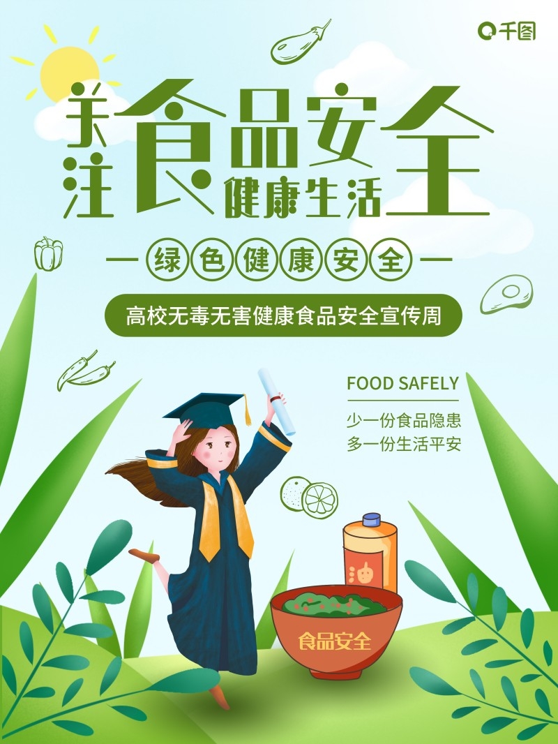 食品安全知识宣传海报11