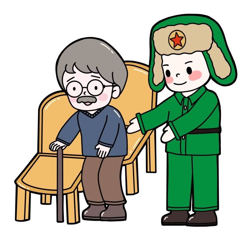 学雷锋纪念日插画5
