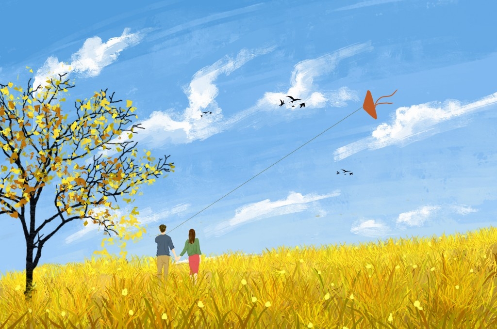 情人节情侣插画 (47)