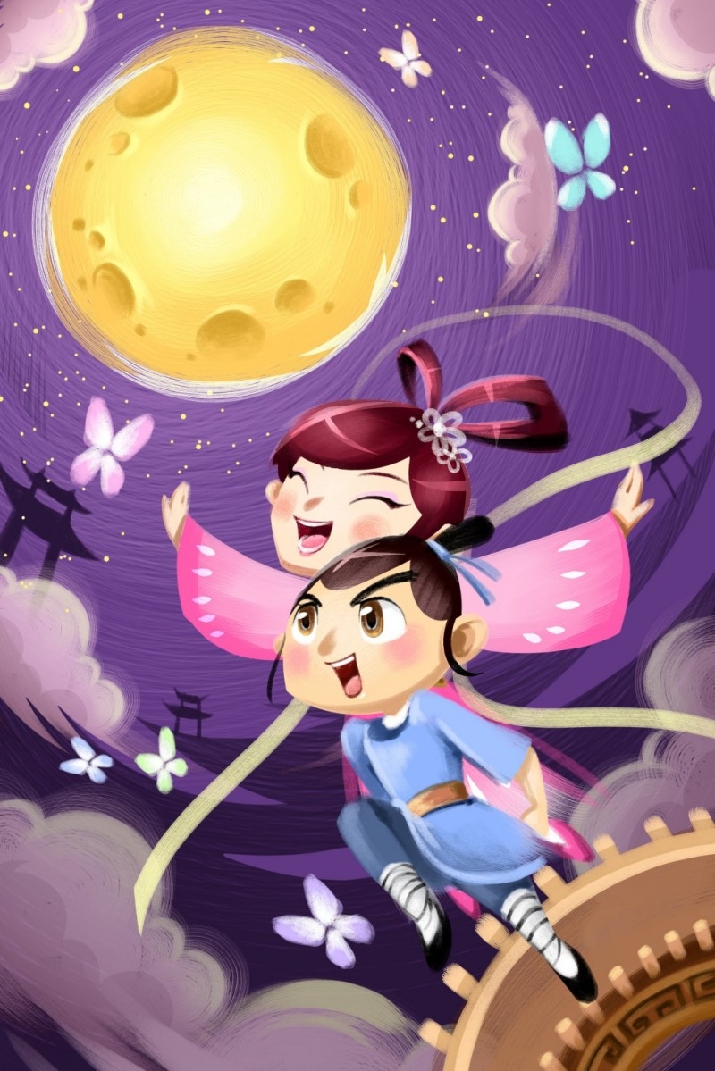 情人节情侣插画 (143)