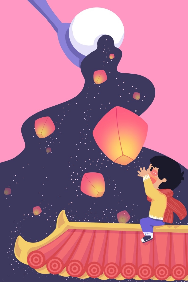 元宵节插画 (98)