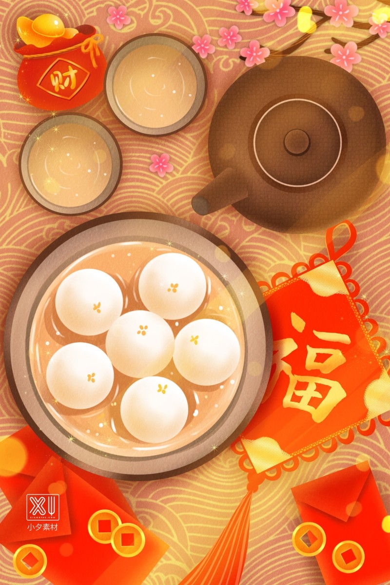 元宵节插画 (26)
