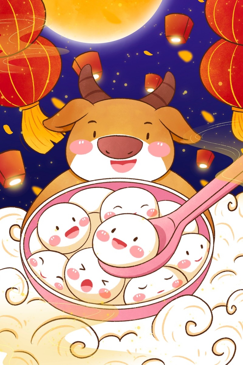 元宵节插画 (42)