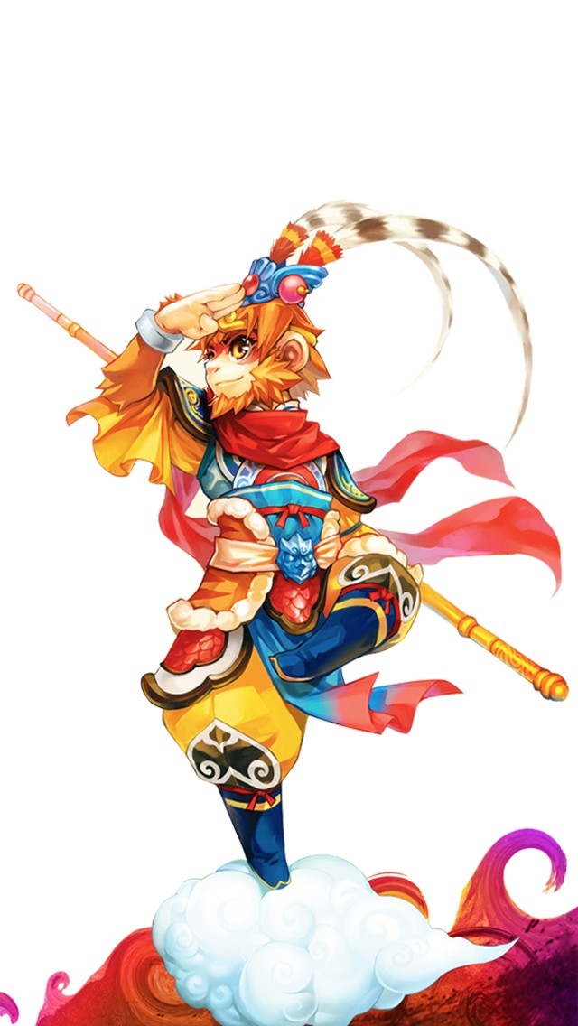 卡通西游记插画人物免抠素材 (29)