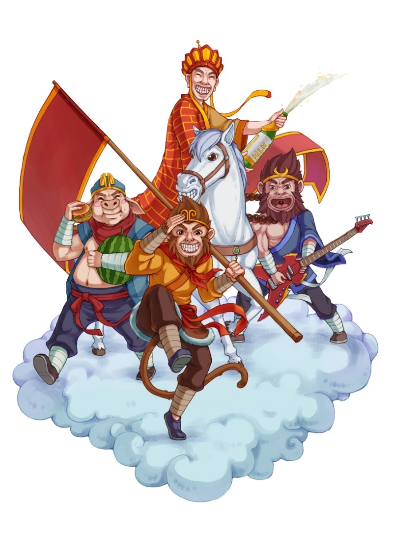 卡通西游记人物插画 (53)