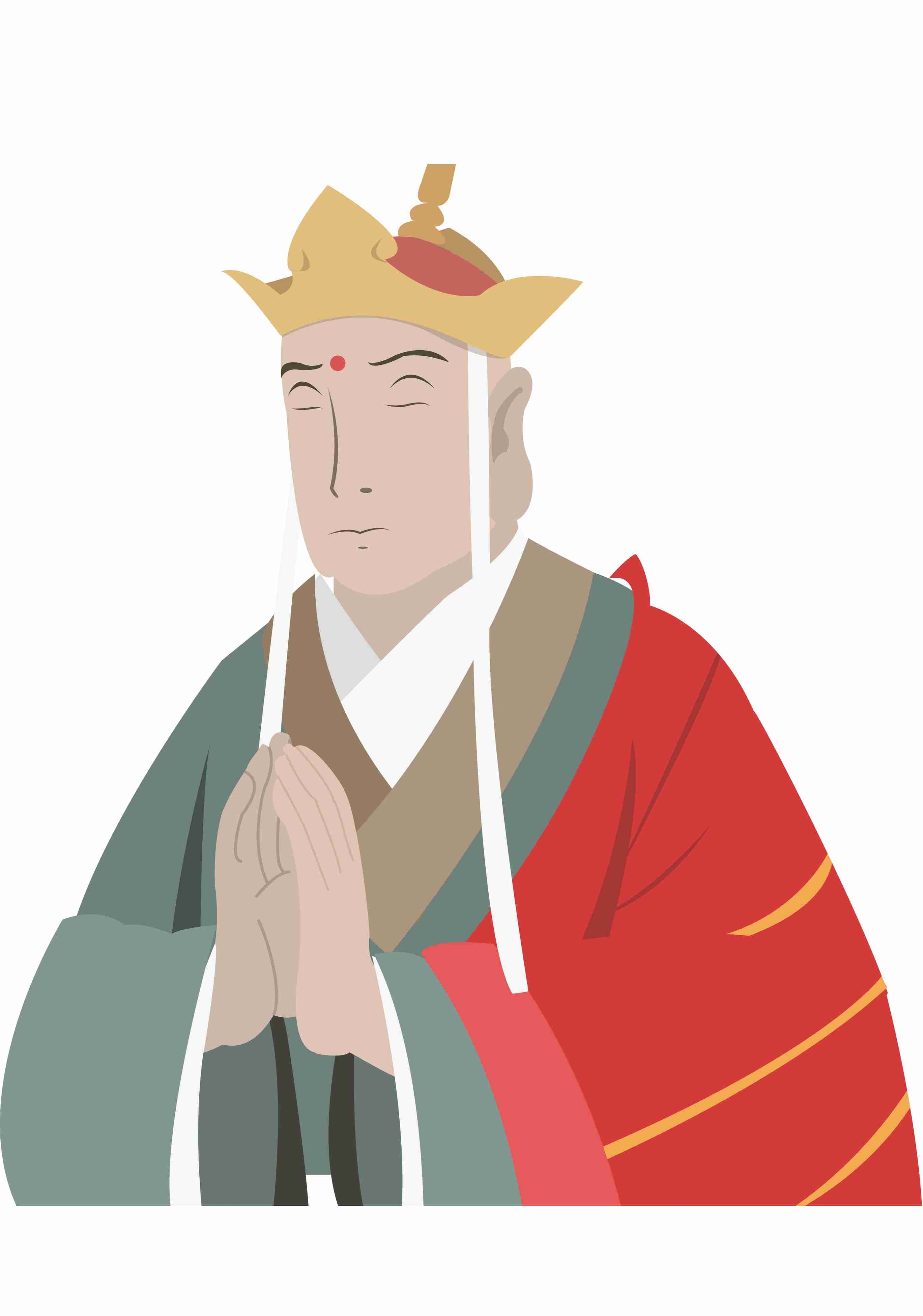 卡通西游记插画人物免抠素材 (52)