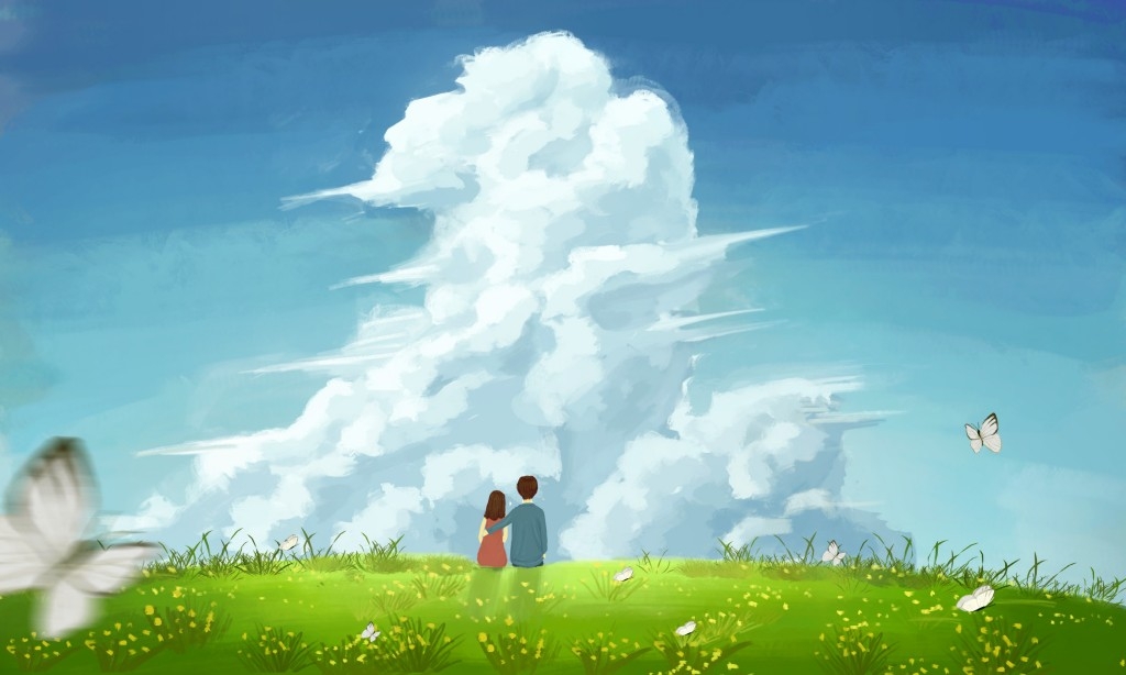 情人节情侣插画 (44)