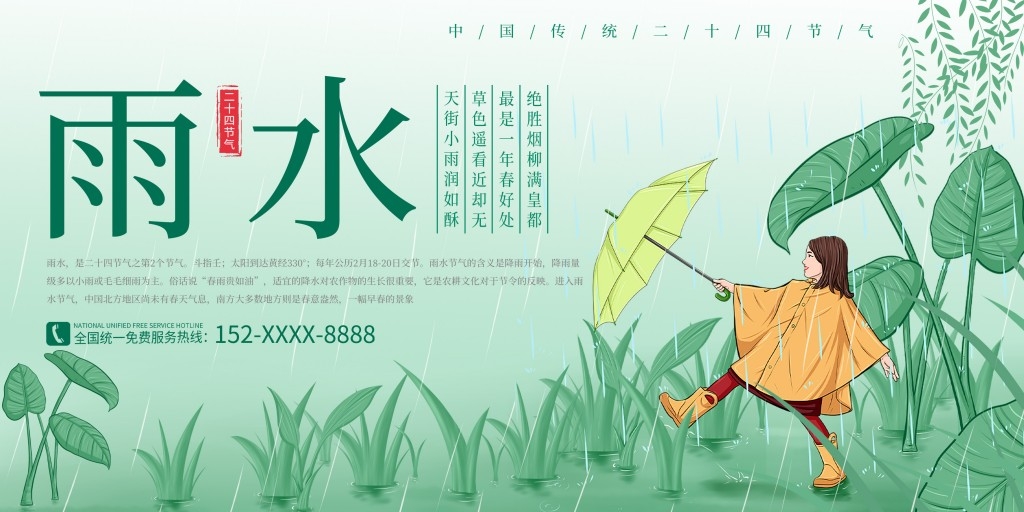 雨水节气展板 (10)