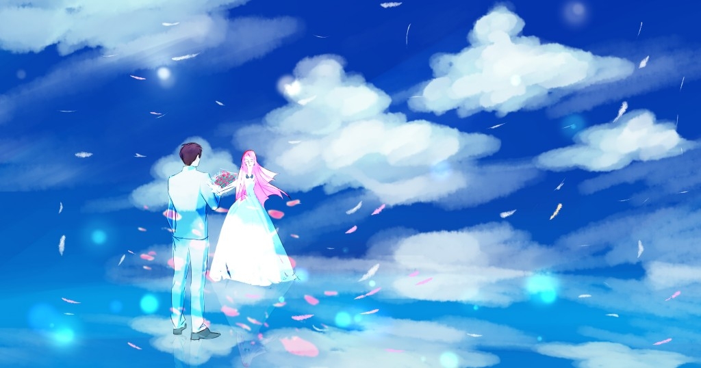 情人节情侣插画 (63)