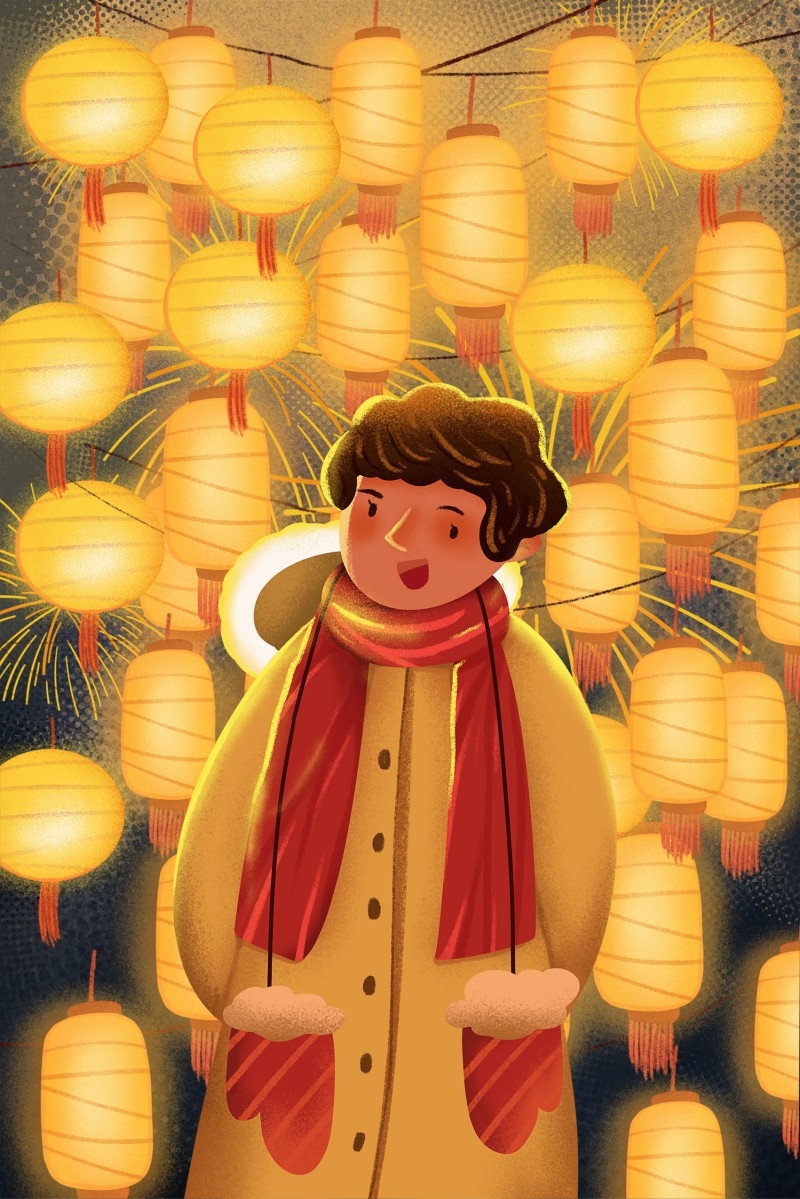 元宵节插画 (56)