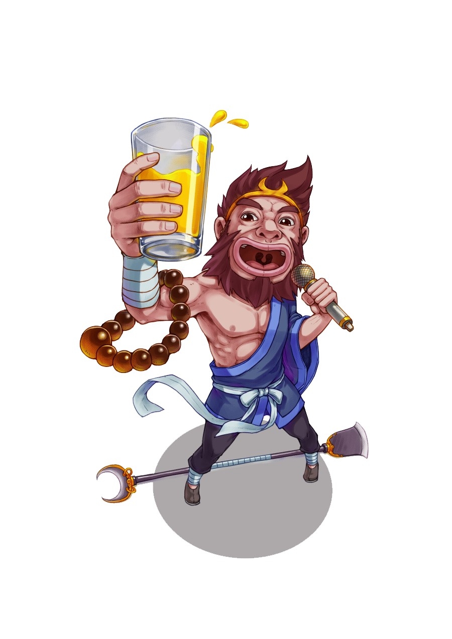 卡通西游记插画人物免抠素材 (67)