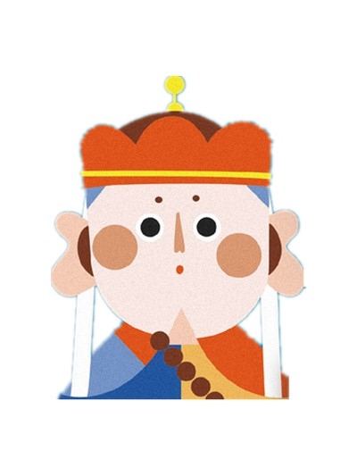 卡通西游记插画人物免抠素材 (35)