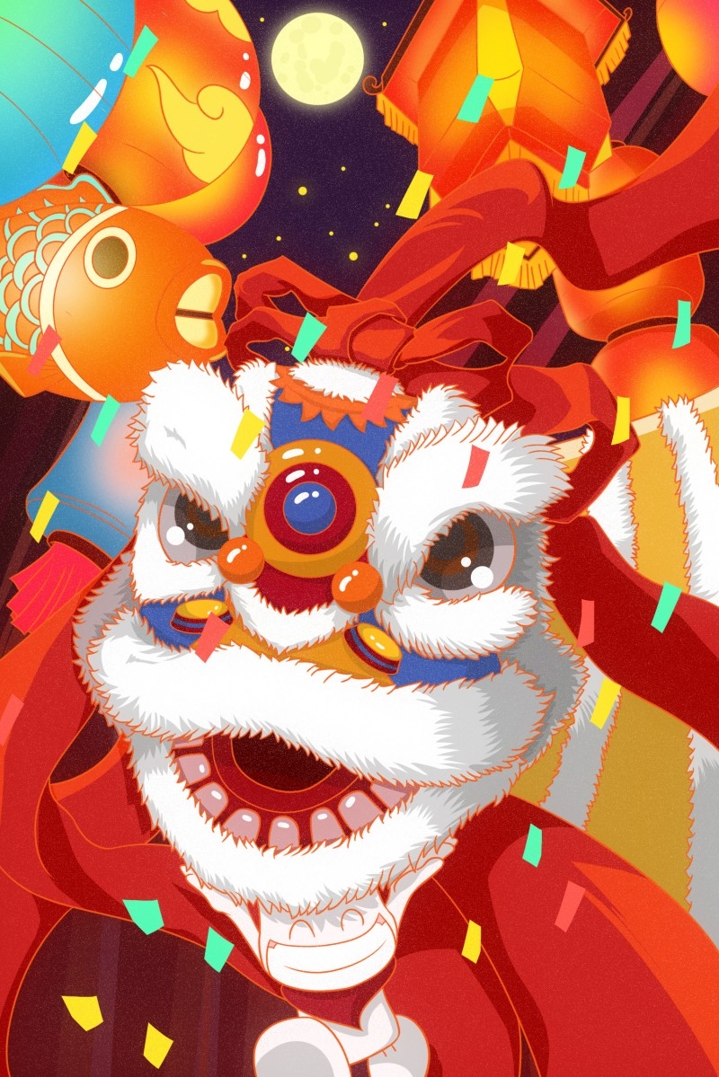 元宵节插画 (84)
