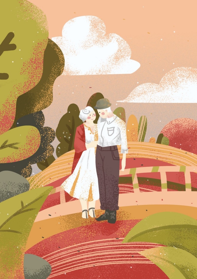 情人节情侣插画 (126)