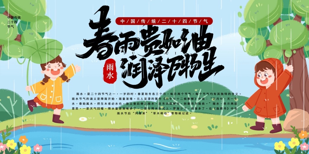 雨水节气展板 (23)