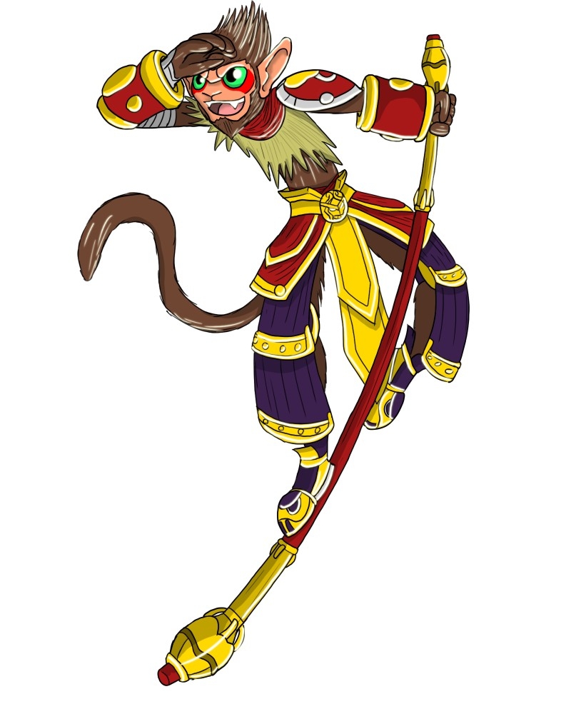卡通西游记人物插画 (82)