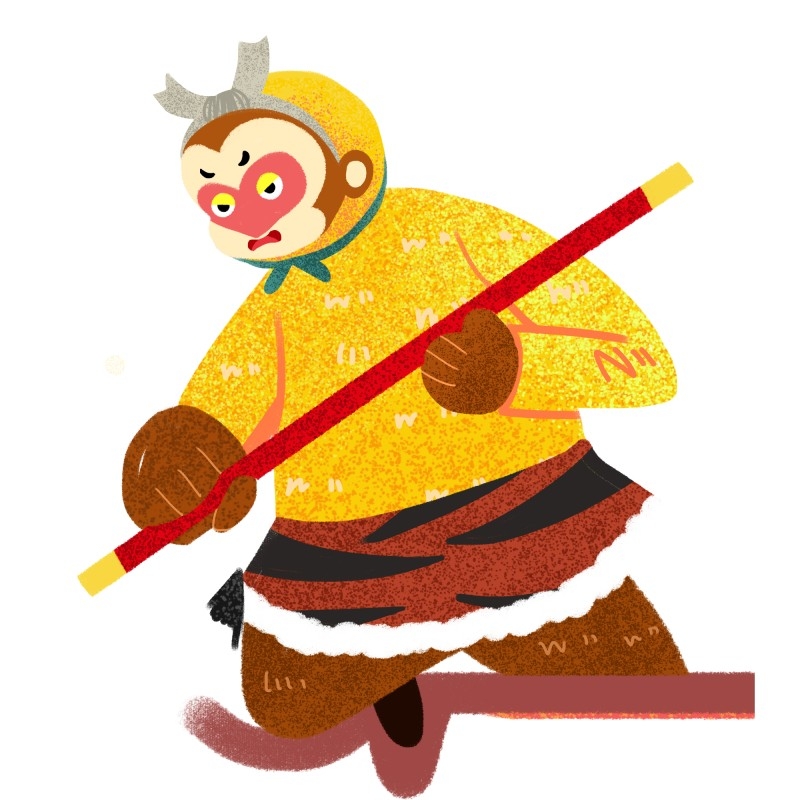 卡通西游记人物插画 (90)