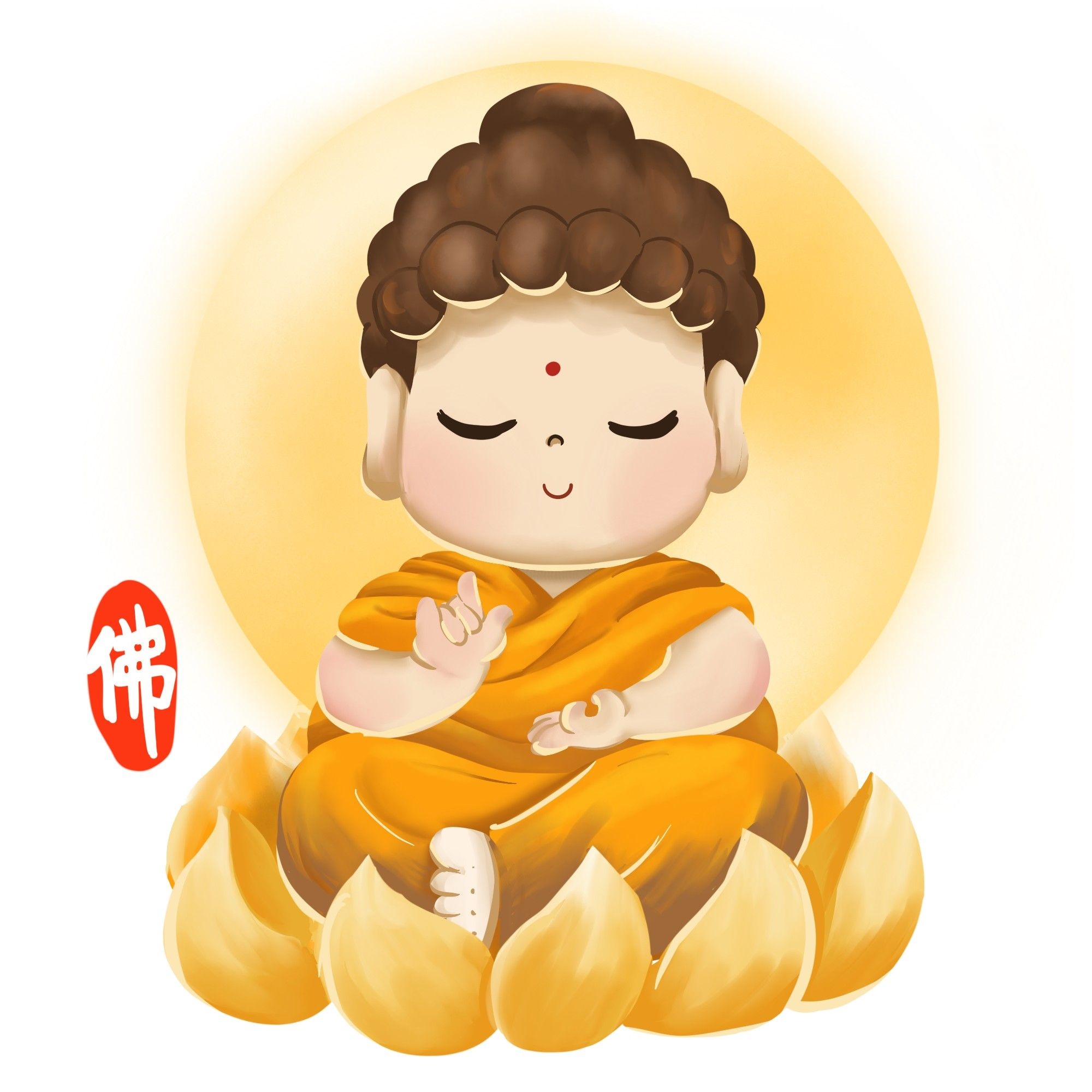 卡通西游记插画人物免抠素材 (79)
