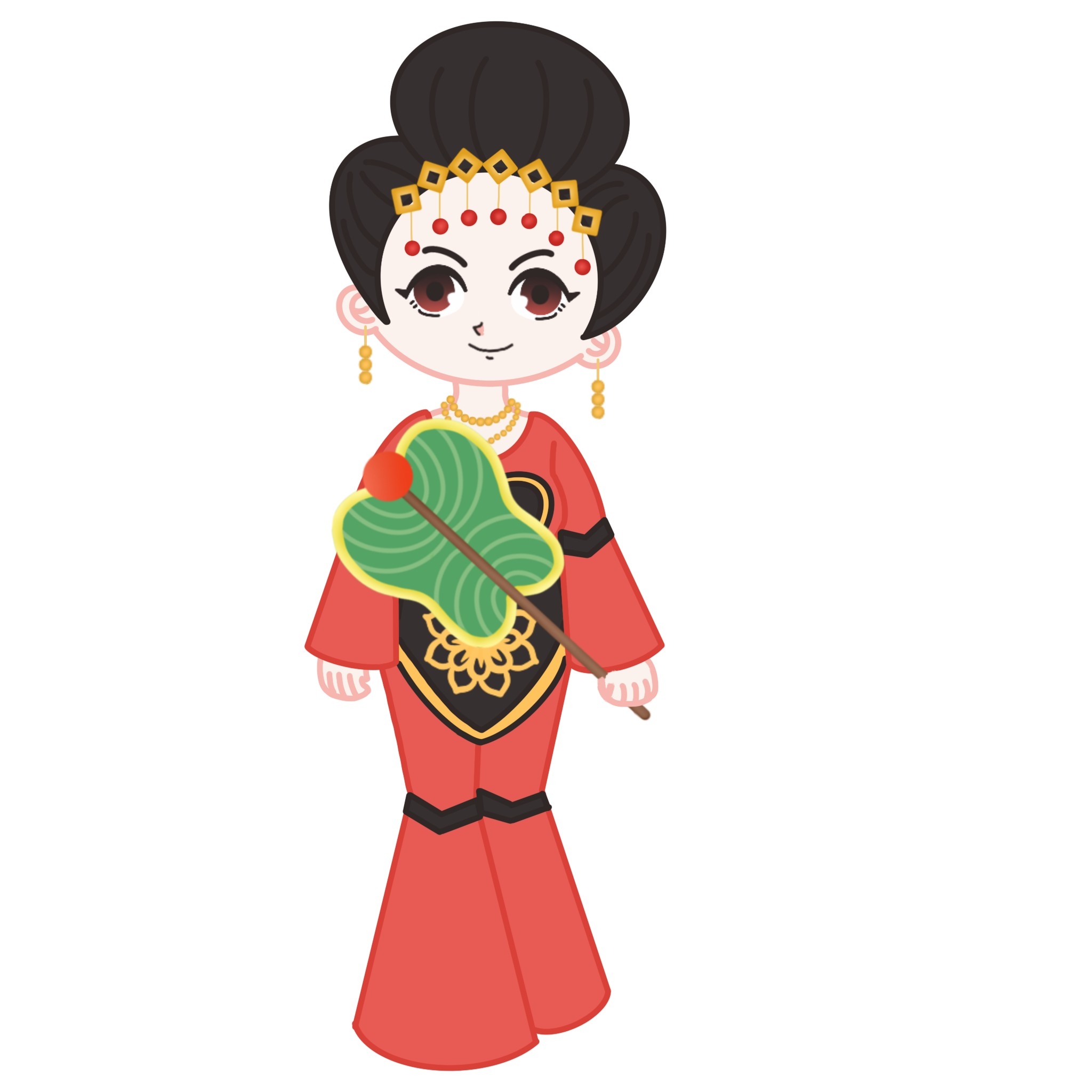 卡通西游记插画人物免抠素材 (73)