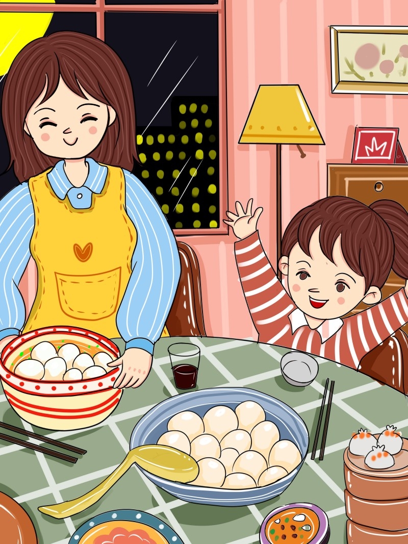 元宵节插画 (21)