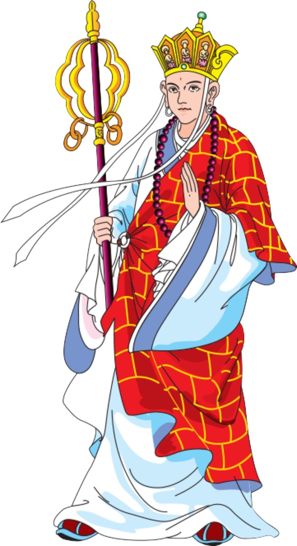 卡通西游记插画人物免抠素材 (42)