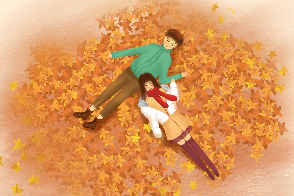 情人节情侣插画 (41)
