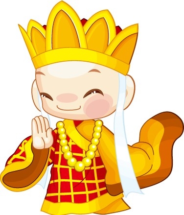 卡通西游记插画人物免抠素材 (55)