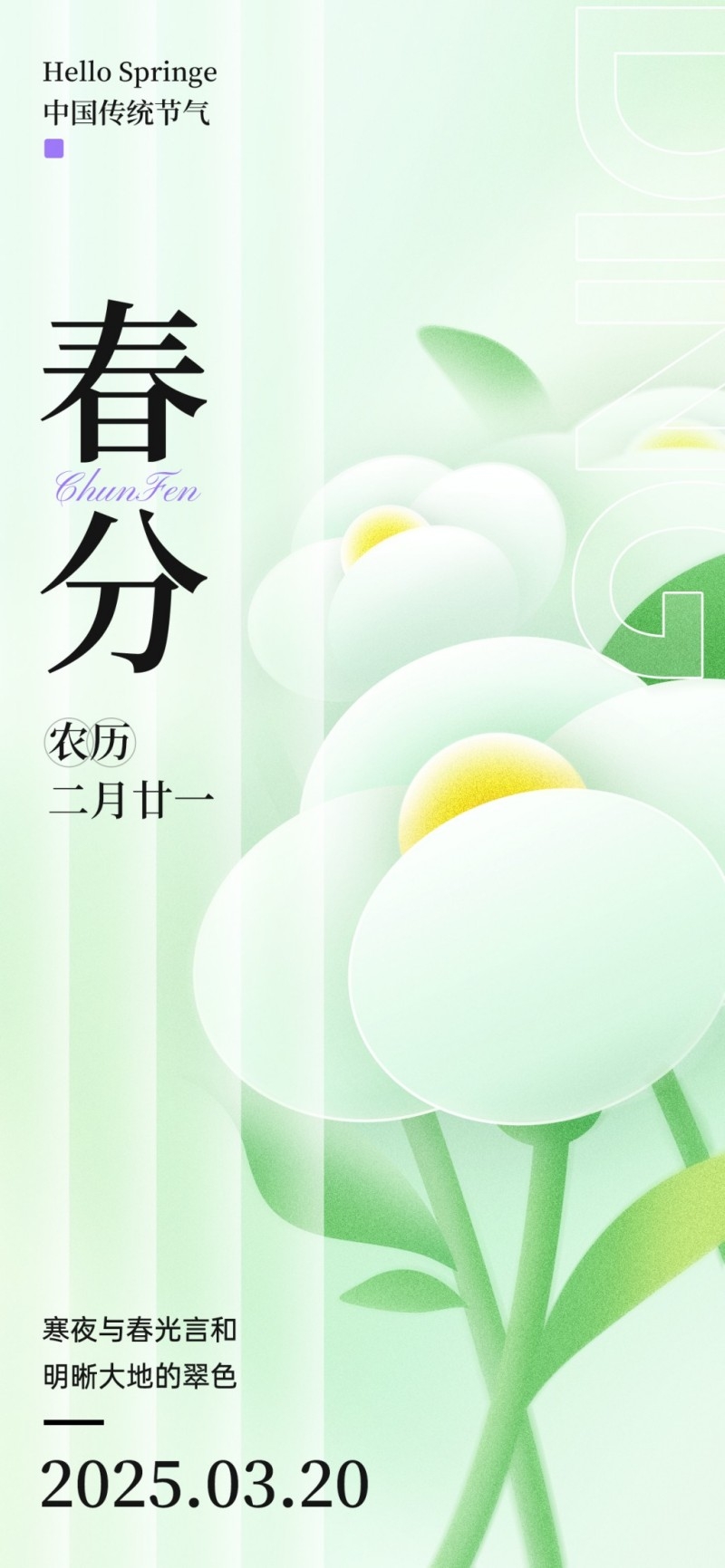 春分节气海报 (18)
