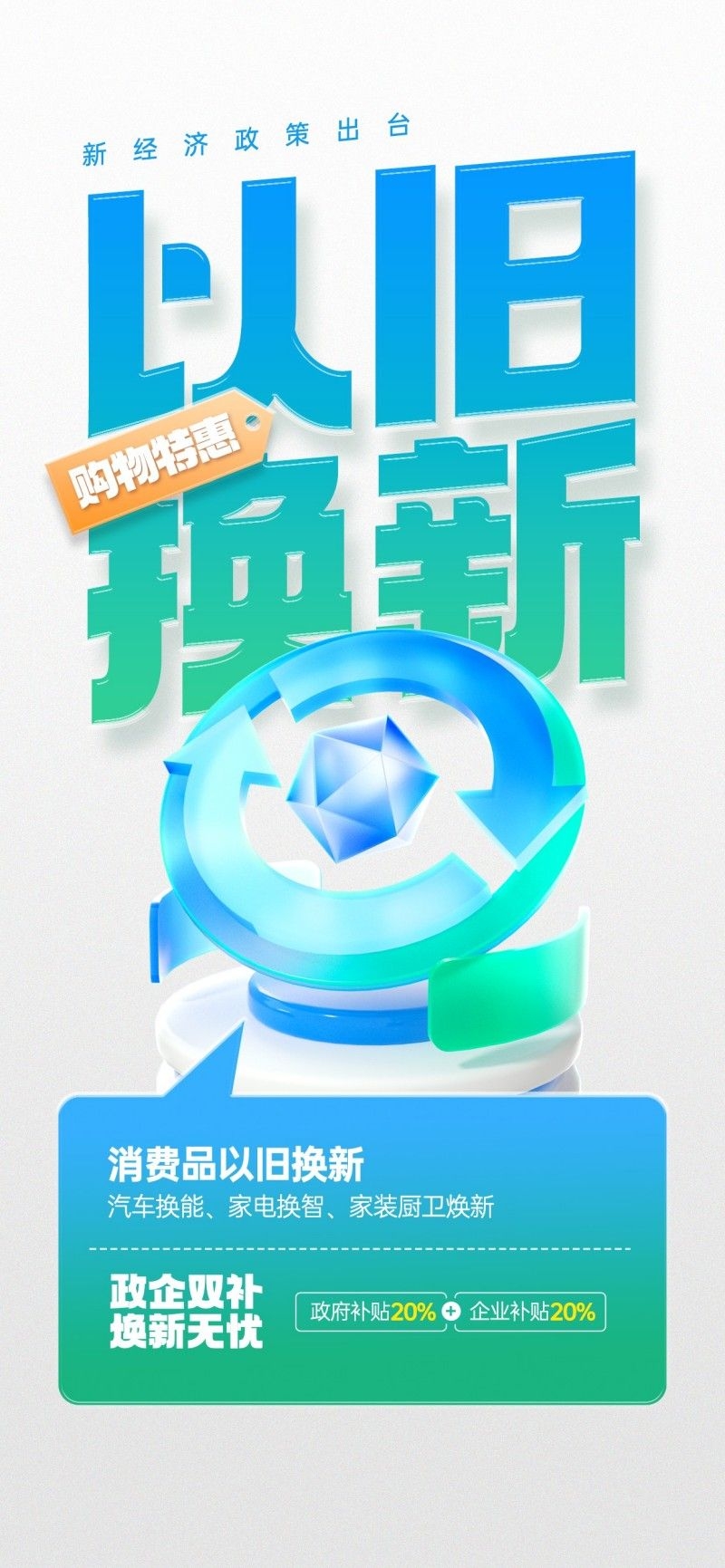 家电以旧换新政府补贴国补海报 (29)