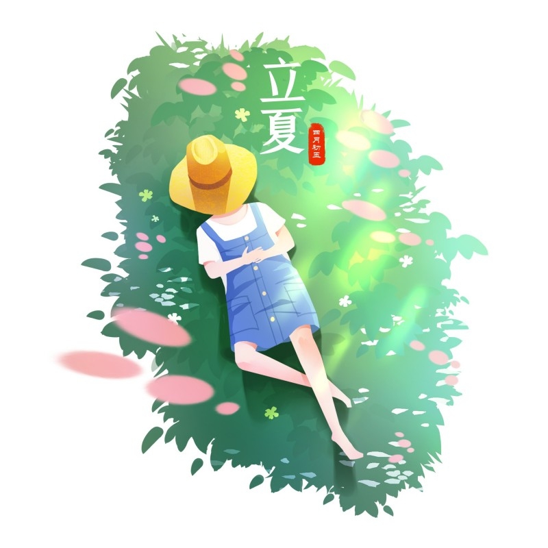 二十四节气立夏精品元素 (52)