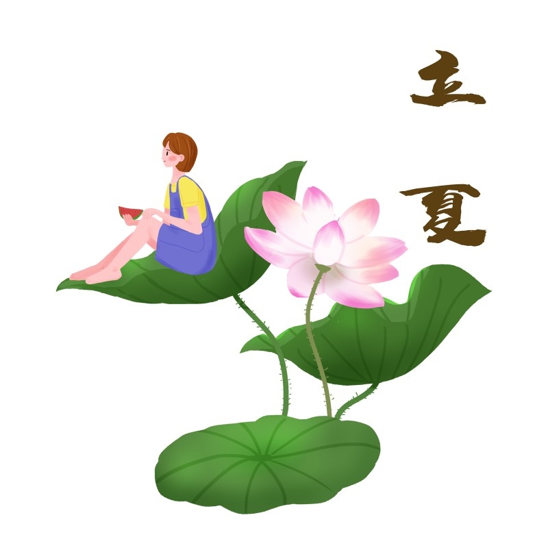 二十四节气立夏精品元素 (37)