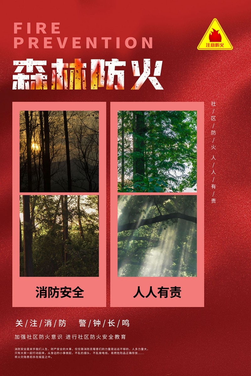 森林防火海报 (2)