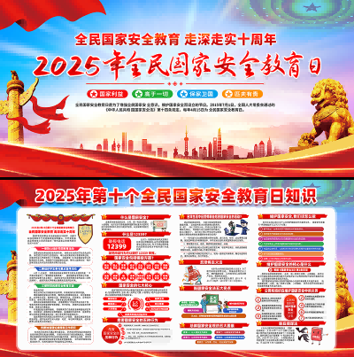 2025国家安全教育日展板宣传栏 (20)
