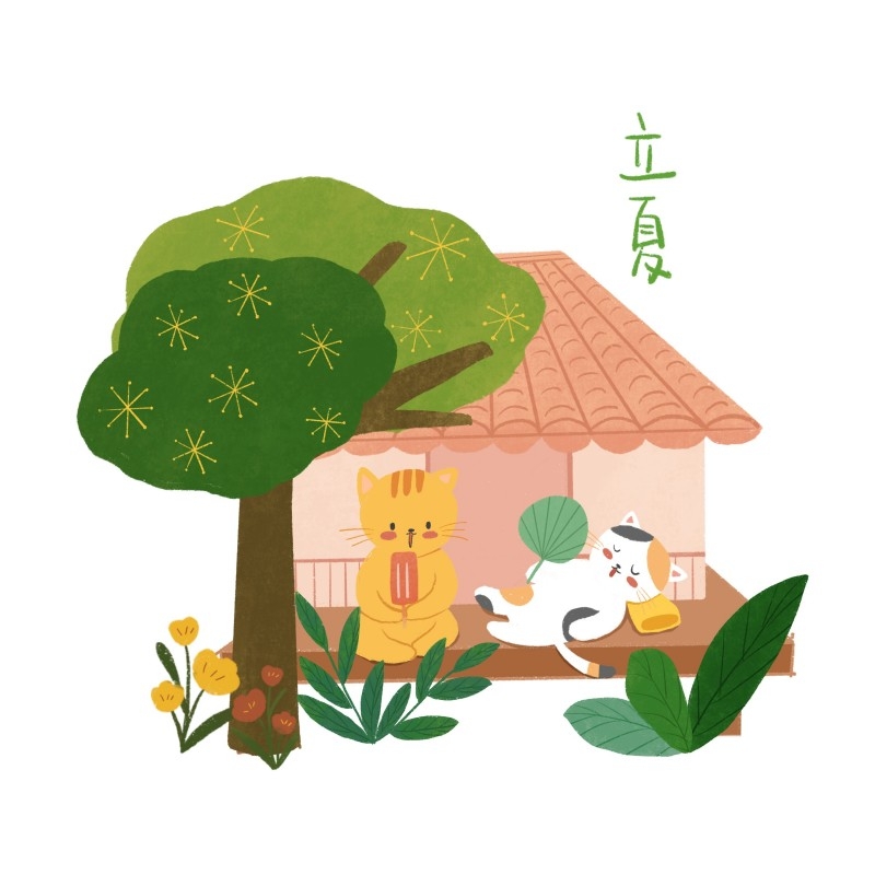 二十四节气立夏精品元素 (62)
