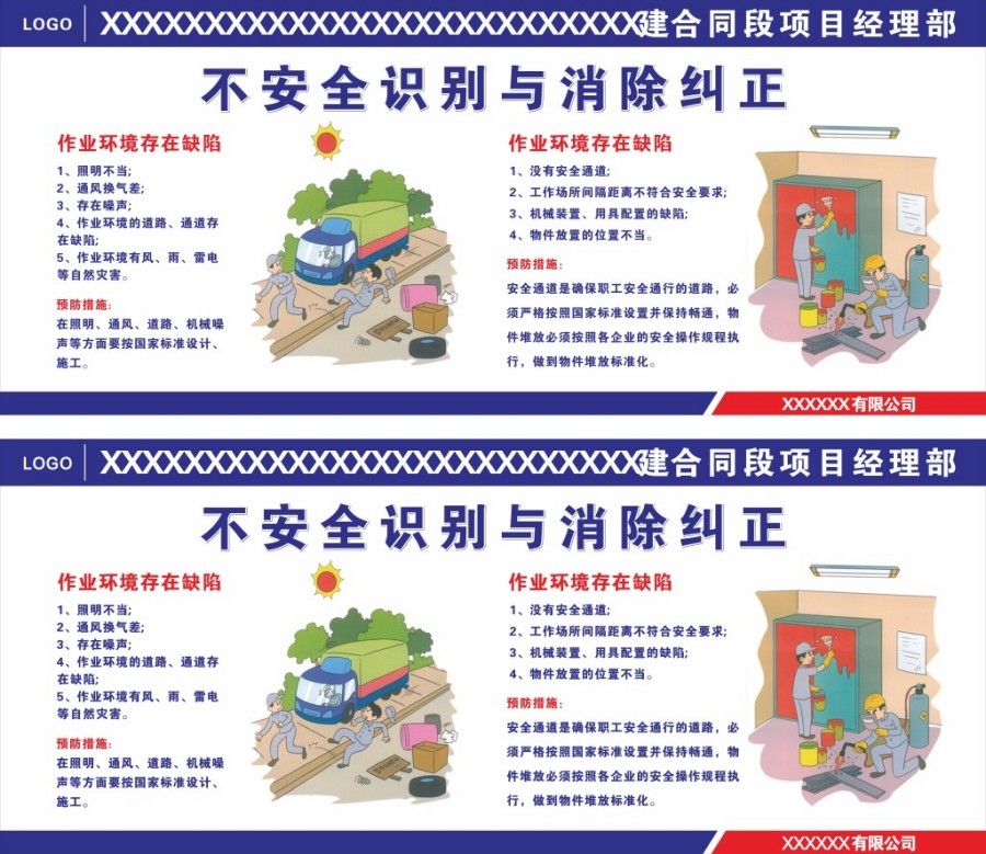 工地安全不 安全识别与纠正