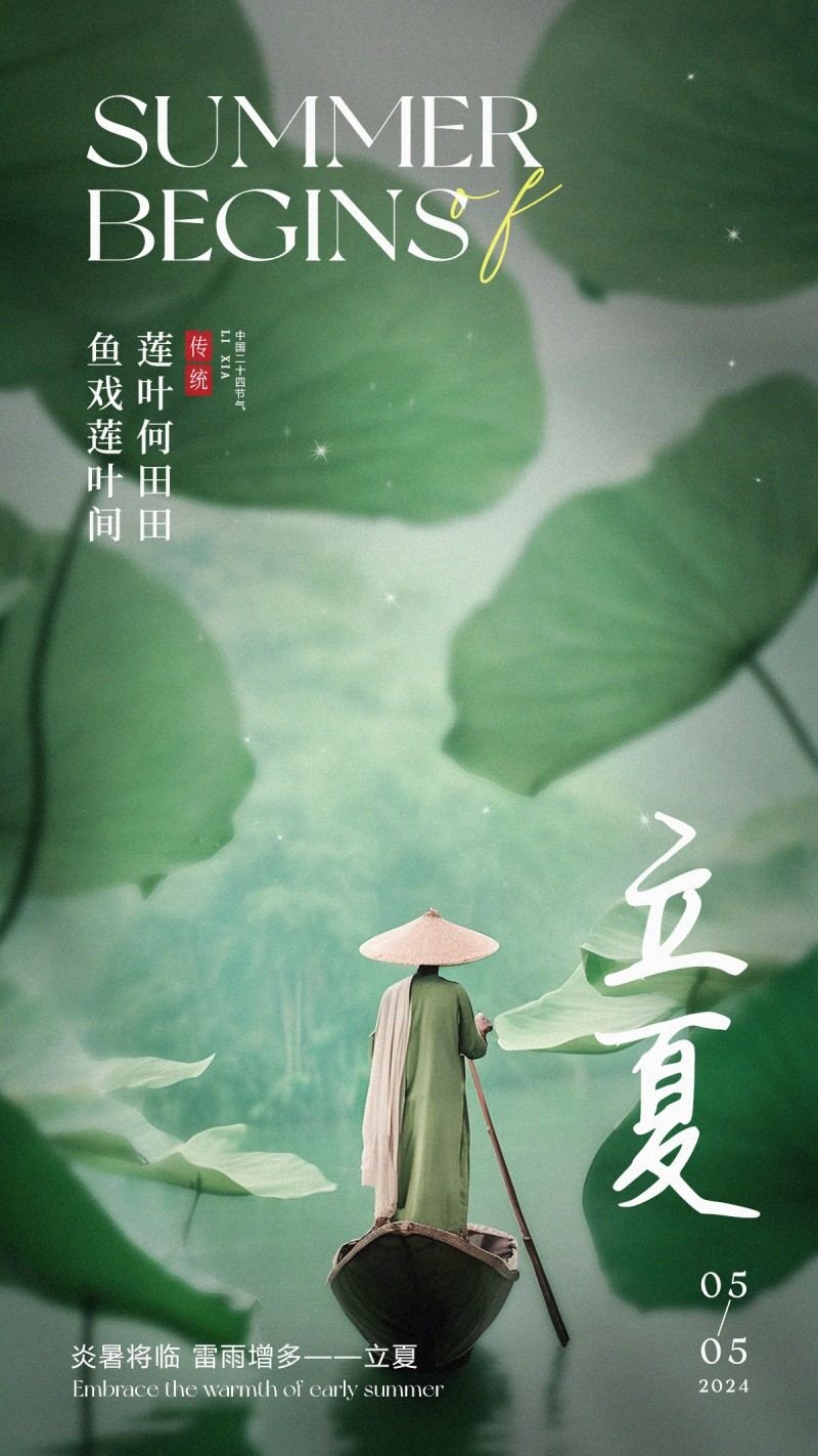 医美美容立夏美女宣传海报 (7)