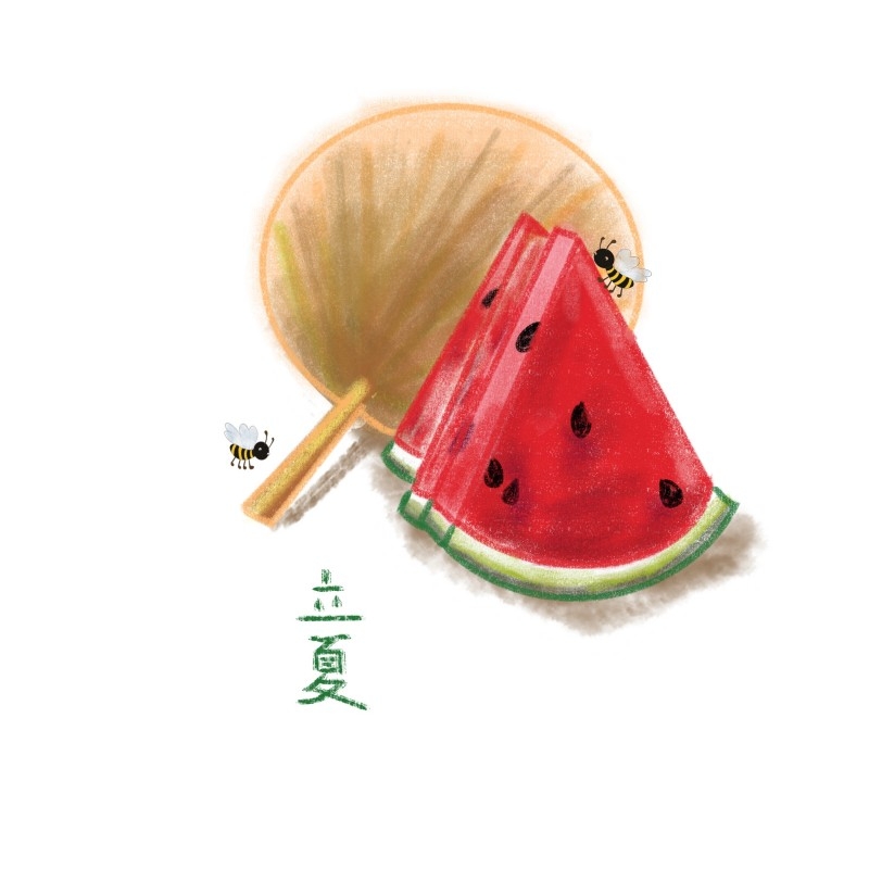 二十四节气立夏精品元素 (35)