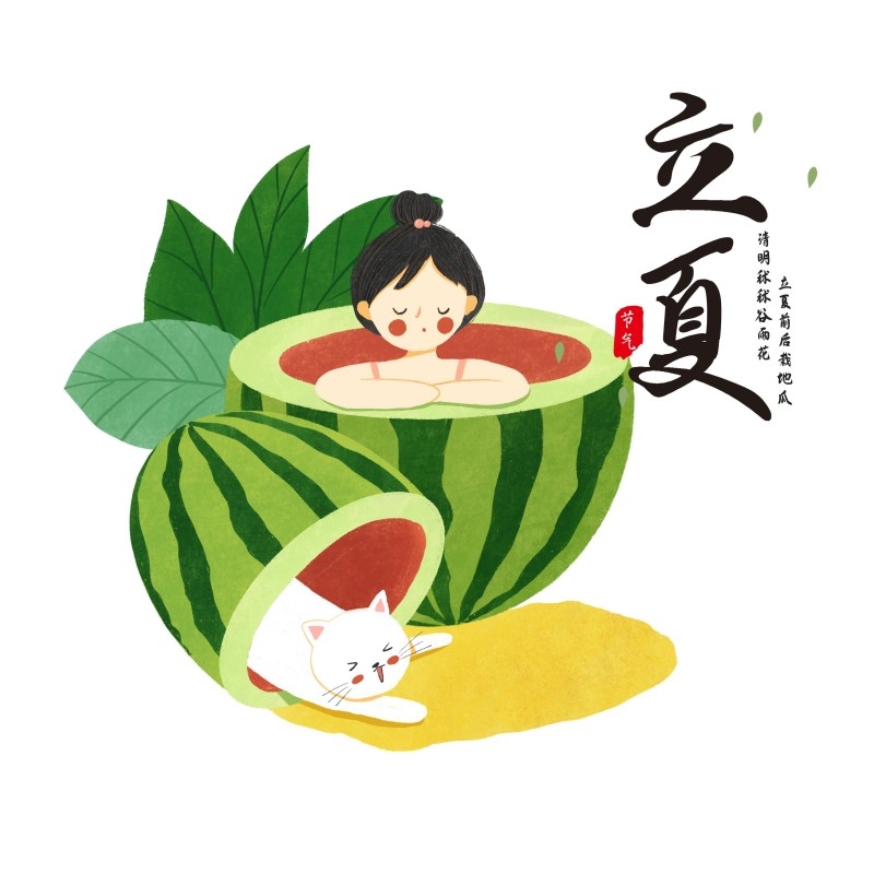 二十四节气立夏精品元素 (71)