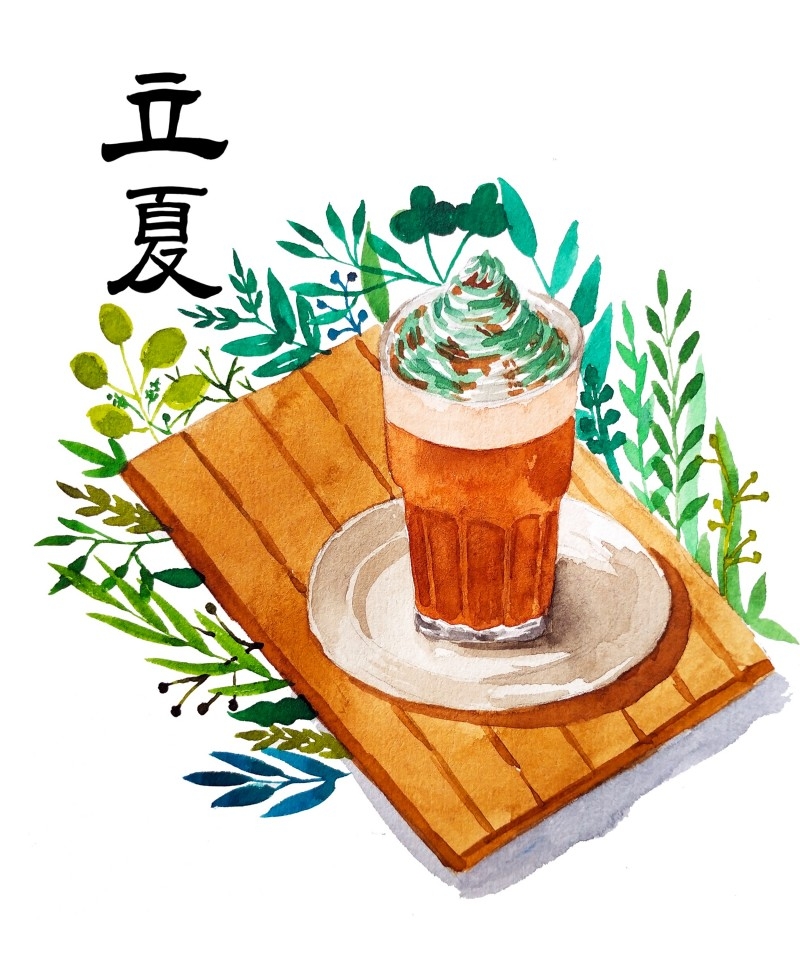 二十四节气立夏精品元素 (5)