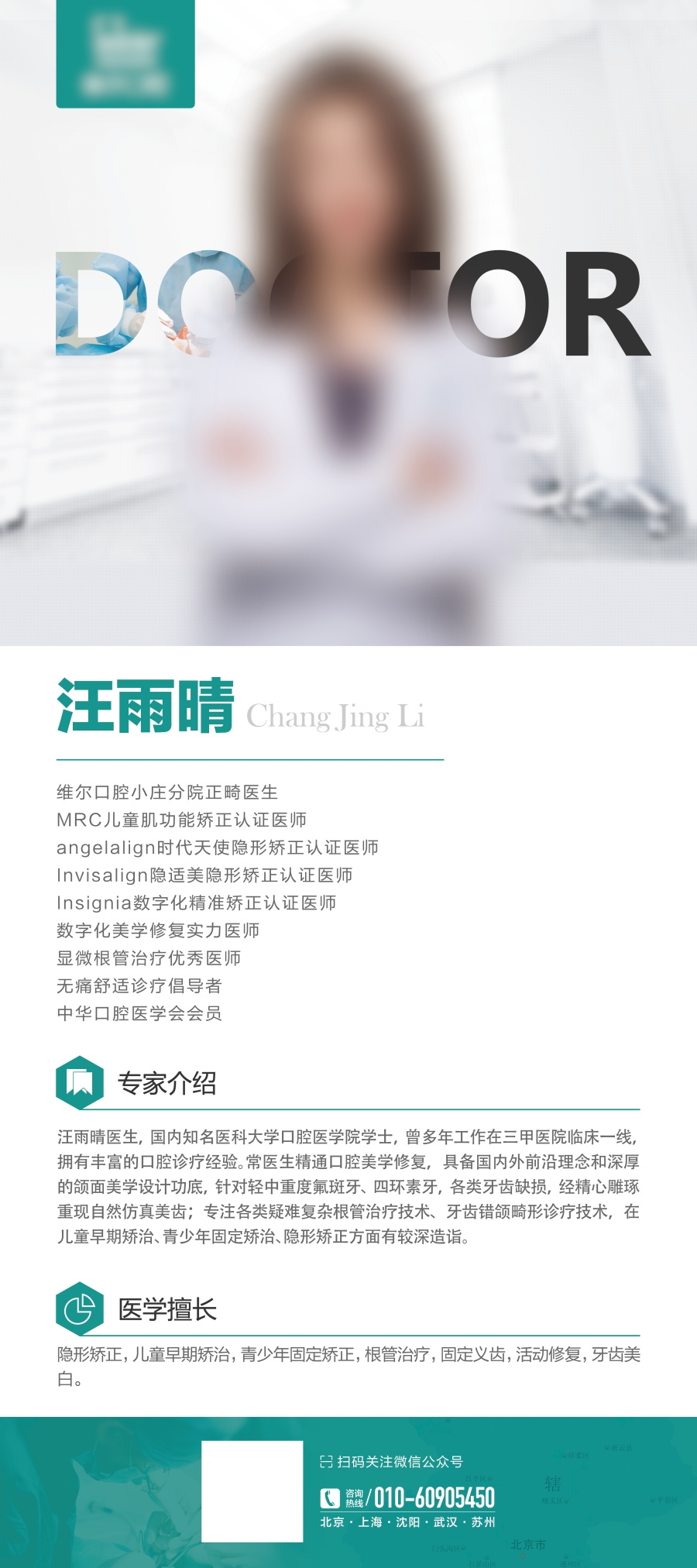 口腔牙科医院诊所专家医师简介 (10)