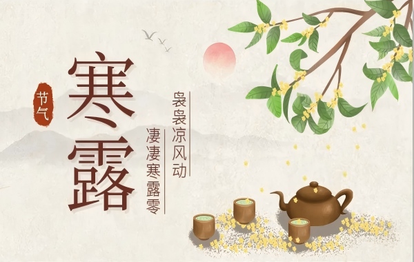 寒露展板