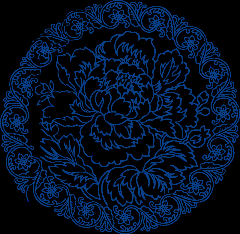 青花瓷图案