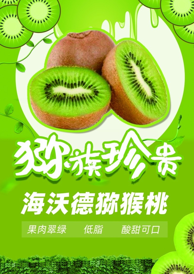 猕猴桃展板海报