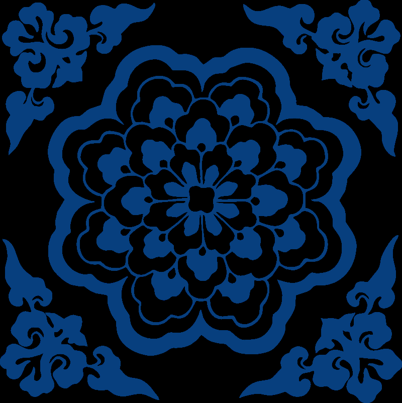 青花瓷图案